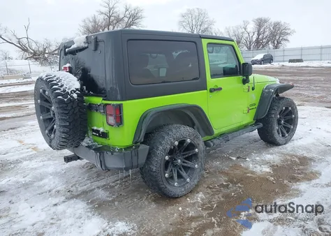 2013 Jeep Wrangler Sport from USA, damaged, VIN 1C4AJWAG3DL527292